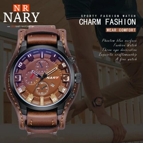 NARY Mens Sports Watches