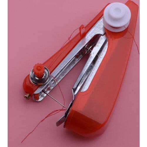Portable Manual Handheld Sewing Machine Mini Clothes Fabric Pocket Mending Tool Fit for all fabrics Tool parts