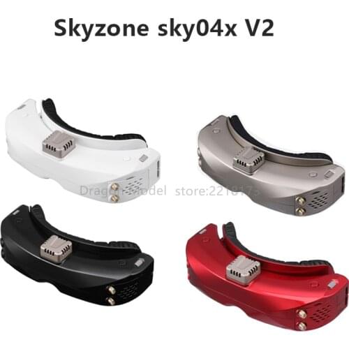 SKYZONE SKY04X OLED 5.8GHz 48CH Steadyview Receiver 1280X960 Drone toys w/ Head Tracker Fan FPV Goggles For RC Mini Drones Toys