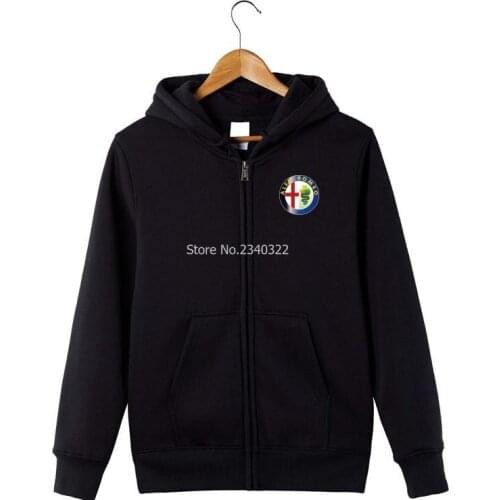 S~XXXL size colours Men and womans zipper long-sleeved alfa romeo sweatshirts new arrived autumn winter jackets coats