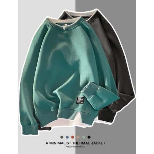 Couple Essentials Sweatshirts 2021New Autumn High-quality Trendy Pullovers Solid Colors Brand Mens Japanese Streetwear Hoodies