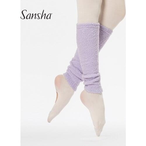 Sansha Autumn Winter Knitted Kid Children Leg Protector 40CM Length Dance Knitwear Warm Series KT050P