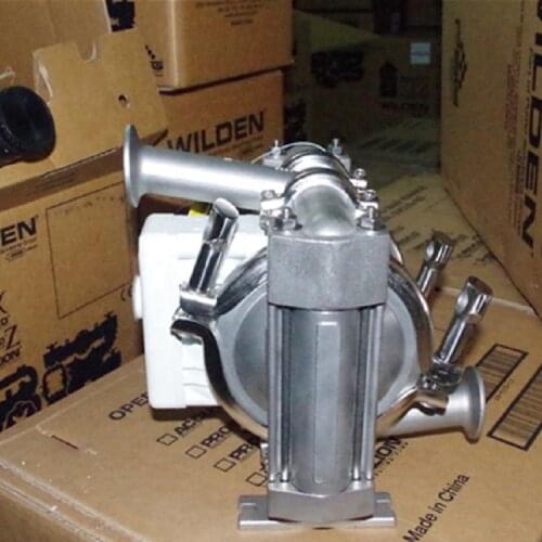 Wilden P1 stainless steel high viscosity diaphragm flow pump