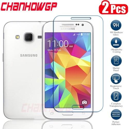 2pcs cover Tempered Glass For Samsung Galaxy Core Prime G360 Core Prime Duos G361 Win 2 Screen Protector Protective Film Glass