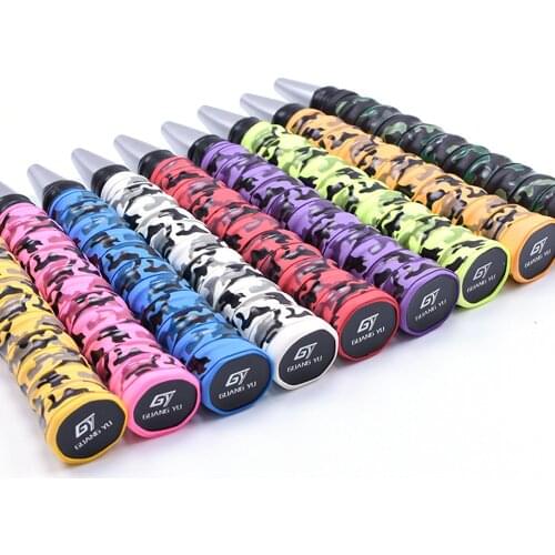 1PC Tennis Racket Overgrips Anti-skid Sweat tape Absorbed Wraps Badminton Racquet OverGrip Fishing Skidproof Sweat Band grip
