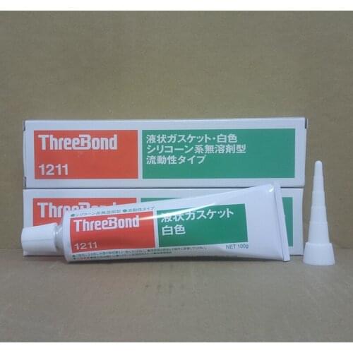 1PCS Japan ThreeBond ThreeBond 1211 Glue Electronic Sealant White Glue Silicone Sealant 100g
