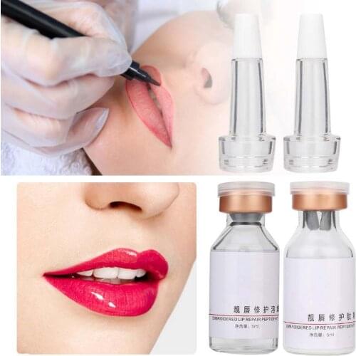 2pcs 5ml New Professional Tattooing Recovery Scar Healing Repair Anti-infection Gel Supplies for Lips with Natural Ingredients