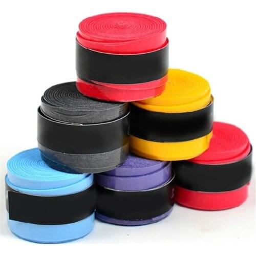 20pcs 30pcs wholesale Anti-slip Soft Absorb Sweat Breathable Tennis Racket Grip Overgrip Badminton Squash Tape