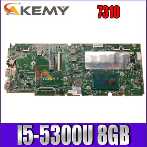 Akemy Brand New I5-5300U 8GB For Dell ChromeBook 7310 Laptop Motherboard 14271-1 V2MH5 CN-0VV3VF VV3VF Mainboard 100%Tested