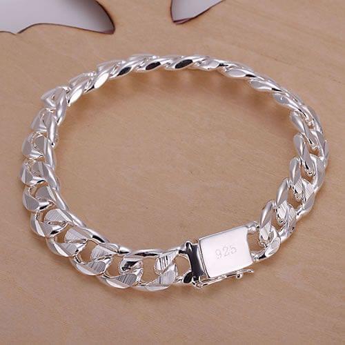 Free shipping 925 sterling silver jewelry bracelet fine fashion graceful bracelet top quality wholesale and retail SMTH032