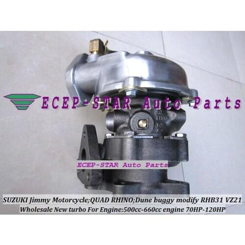 Free Ship RHB31 VZ21 13900-62D51 VJ110069 Turbo For SUZUKI SWIFT SX4 LIANA Grand Vitara 500-660cc MOTORCYCLE 4TNA YA1 F6AT F6A