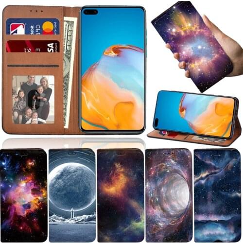 Flip Phone Case for Huawei P20/P20 Pro /P20 Plus/P30 /P30 Pro/P30 Plus/P30 Lite/P40/P40 Pro Leather Wallet Card Holder Cover