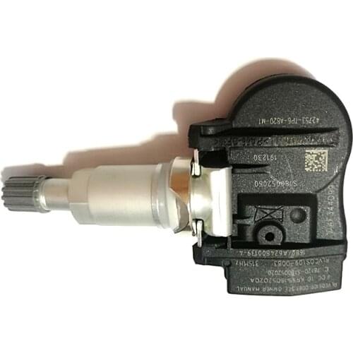 Tire Pressure Monitor Sensor Car TPMS For Honda Alarm System For CR-V Crosstour 42753TP6A82