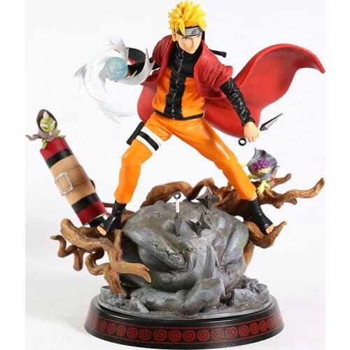 Uzumaki Sage Action Anime Figures PVC Toys Shippuden Collector Figurine Uchiha Sasuke Brinquedos Model Doll Figma