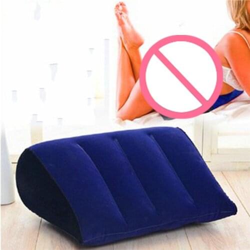 Inflatable Sex Love Pillow Aid Wedge Body Position Support Cushion Sexy Erotic Adults Magic Games Toys Couples Pillows for Women