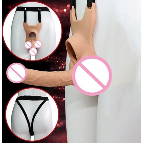 Strap-On Dildo Realistic Penis Strapon Cock Sex Toys For Adults Lesbian Women Couples Dick Sex Shop Anal Sex Erotic Products