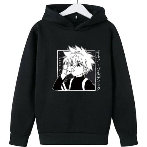 Hoodies For Girls 14 Years Old Pullover Sweatshirts For Boy Child clothes Oversized Hoodie Anime Cotton Clothes GhostBlade