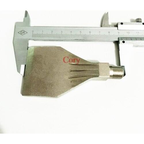 1PC Stainless Steel Blowing nozzle Air Blower Flat Air Nozzle Air Knife 1/4'' 16 Holes Jet clean and blow dry nozzle