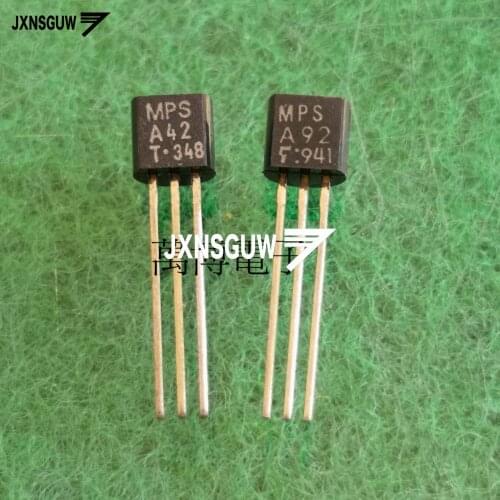 10pair MPSA42 MPSA92 TO-92 Transistor A42 A92 Audio Power Amplifier MPSA42/MPSA92 power transistor