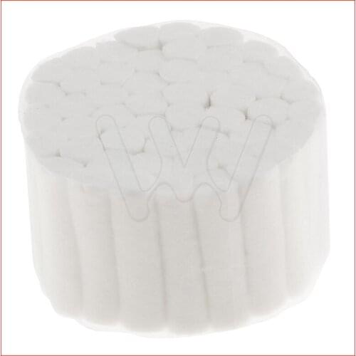 100pcs Dental Hemostatic medical Cotton Swab Cotton Lap Roll Box Of Dental Materials Oral Supplies