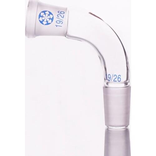105 degree elbow,Female 19/26,Male 19/26,Standard mouth receiving tube,Frosted tail