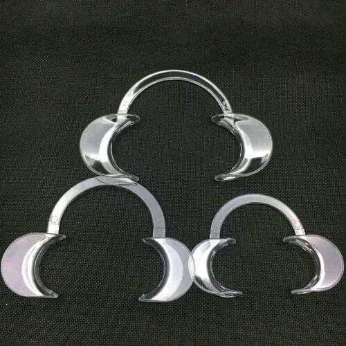 15pcs Dental Intraoral Cheek Retractor Mouth Opener Mouth Gag Orthodontic Mouth Spreader Lip Opener Lip Retractor Large