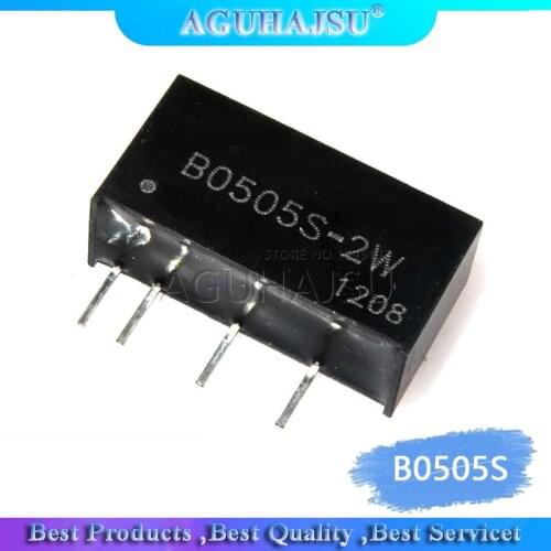 2pcs B0505S-2W DIP-4 DC-DC B0505S 2W SIP-4 B0505S-2WR2