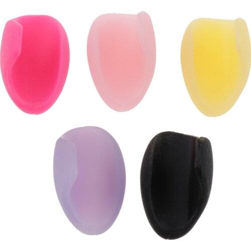 Lots 5 Flute Silicone Thumb Rest Palm Risers Pads Finger For Flute Accs