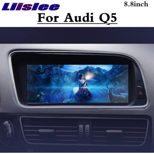 For Audi Q5 2008~2018 MMI 8.8 inch LiisLee CarPlay Tire pressure Car Multimedia Player GPS Audio Radio Navigation NAVI