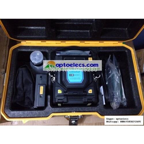 Free DHL Shipping Comway C8 optical fiber fusion splicer complete kits with fiber cleaver