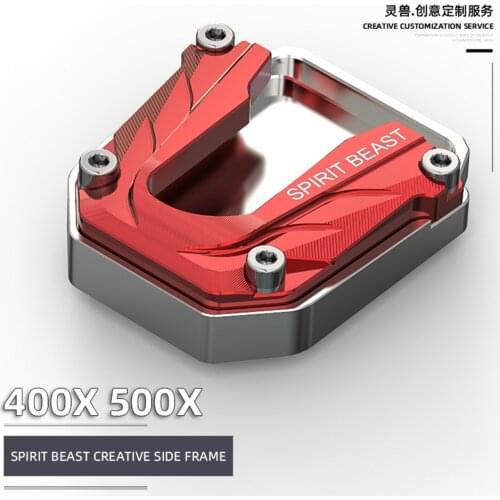 Spirit Beast Side Frame Seat Refit Side Support Pad Foot Support Base Side Support Pad For COLOVE KY400X-ZF400GY KY500X-ZF500GY