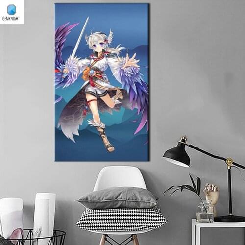 Diy digital painting by numbers A tour of the half world cartoon Traditional Chinese animation picture painting by numbers