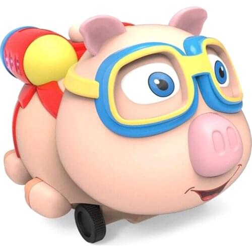 Electronic Pet Piggy 2.4G Spray Pig Watch Remote Control Toy Car Electric Childrens Toy Sensor Remote Interactive Pig