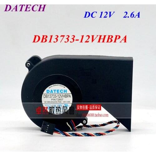 JMC / DaTech DB13733-12VHBPA P/N: T2607 DC 12V 2.6A 137x94x33mm 4-wire Server Blower Fan
