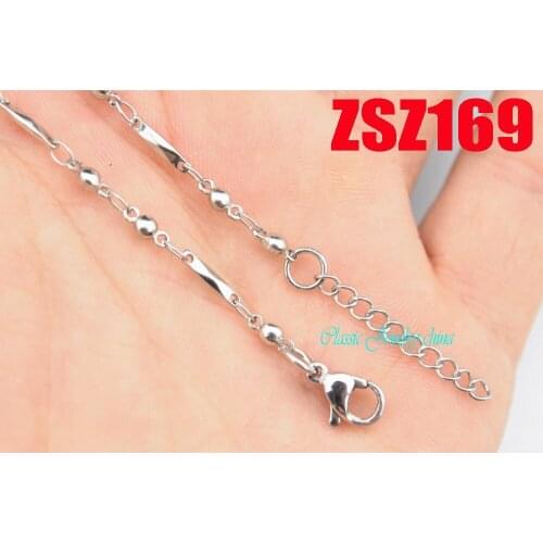 Turriform and beads shape stainless steel brace lace fashion bracelet fashion jewelry 20pcs ZSZ169