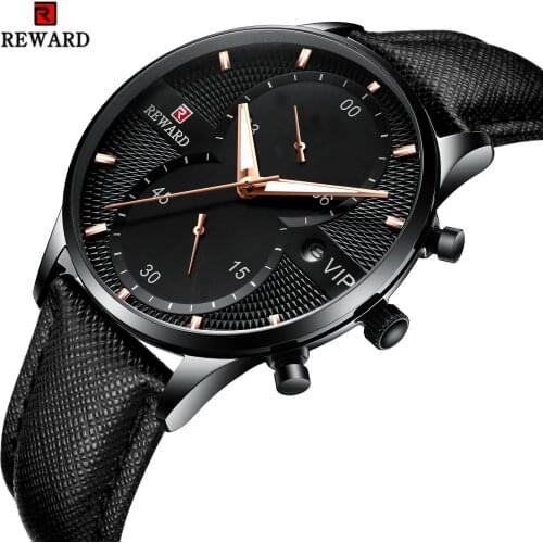REWARD Brand Sport Mens Watches Men Chronograph Waterproof Mens Watch Calendar Fashion Men Watch Male Clock Reloj Hombre 2020