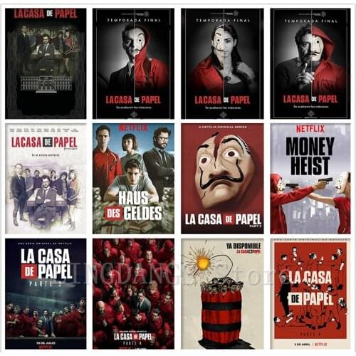 5D DIY Full Drill Diamond Painting Spanish Suspense Plot TV Series Diamond Mosaic Art Embroidery Cross Stitch Kits Home Decor