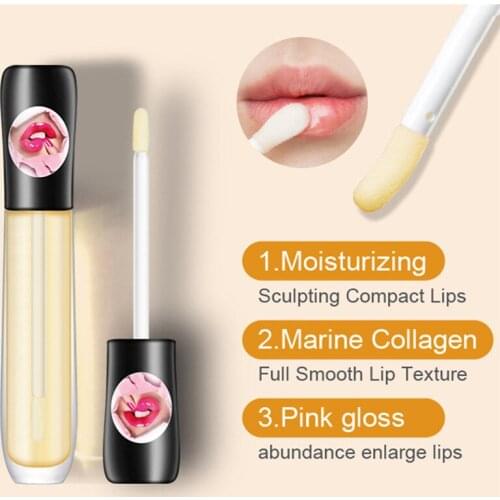 Natural Nutritious Glossy Protect Lips Transparent Lips Gloss Tint Makeup Moisturizer Sexy Lips Plumper Lip Care Cosmetics