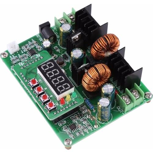 New DC-DC Digital Voltage Step-up Step-down Module Boost Buck Converter Board 38V 6A
