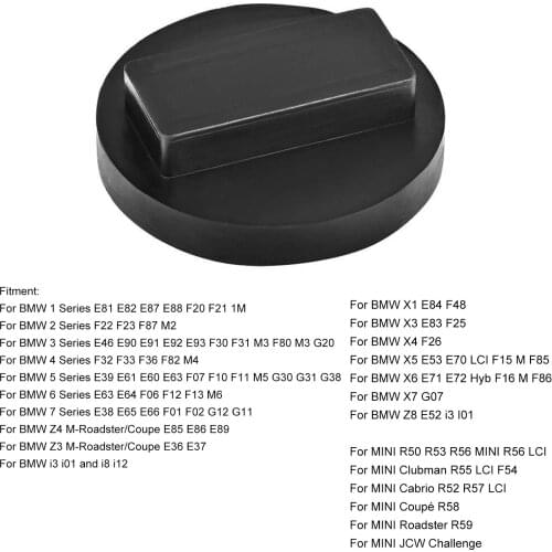Rubber Car Lift Jack Pad Adaptor Slotted Jacking Point For BMW 1 2 3 4 5 Series Z4 M-Coupe Z3 M-Coupe For MINI R56 R50 R53