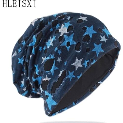 New Hip Hop Fashion Adult Men Women Star Beanies Skullies Spring Autumn Warm Hat Caps Polyester Unisex Brand Gorras Bonnet Sale
