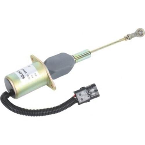 12V Diesel Engine Fuel Oil Shutoff Solenoid Valve 3934174 RE53559 SA-4697-12 3934177