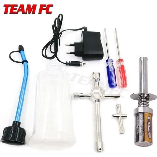 HSP 80141 Rechargeable Glow Plug starter Igniter AC Charger Ignition kit for Gas Nitro Engine Power 1/10 1/8 RC Car Engines