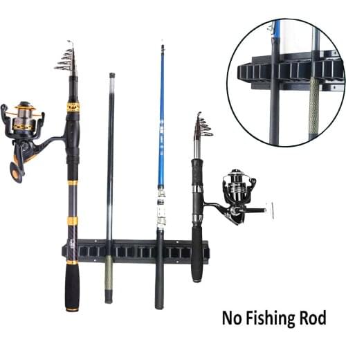 VERTICAL 10-ROD STORAGE RACK - Boat/Fishing/Rod Holder/Garage/Home