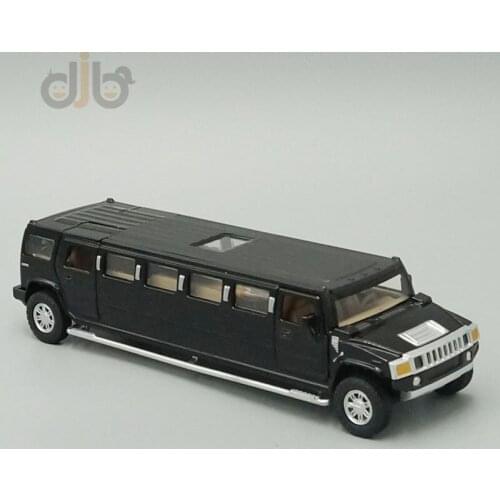 1:32 Diecast Model Toy Stretch F-Hummer H2 Pull Back Car With Sound & Light