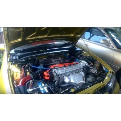 For Honda Prelude 1991-1996 1 Pair Modify Front Hood Bonnet Gas Struts Lift gas springs Support Shock Rod Arm Dampers Absorber