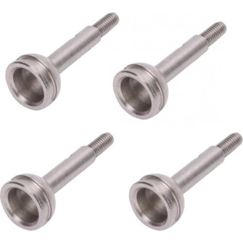 4pcs Front Rear Wheel Axle Upgrade Parts for WLtoys 144001 1/14 RC Drift Racing Car Accessories