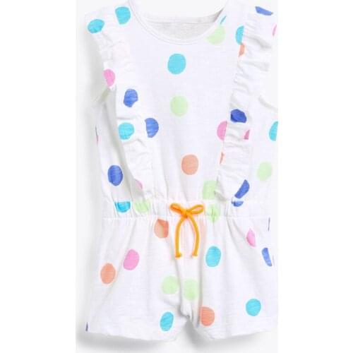 Bambino 2021 New Summer Polka Dots One Piece Set of 2-7 Years Baby Girls Clothing Set Kids Girls Children Shorts Summer Clothes