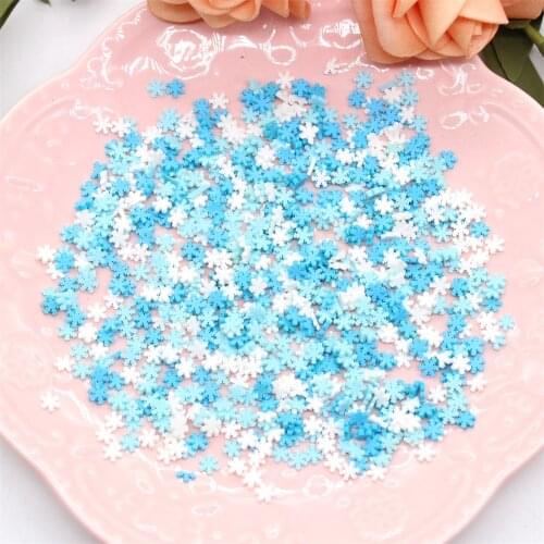 KLJUYP Snowflake Sequins for DIY Card Making Craft Color Collection