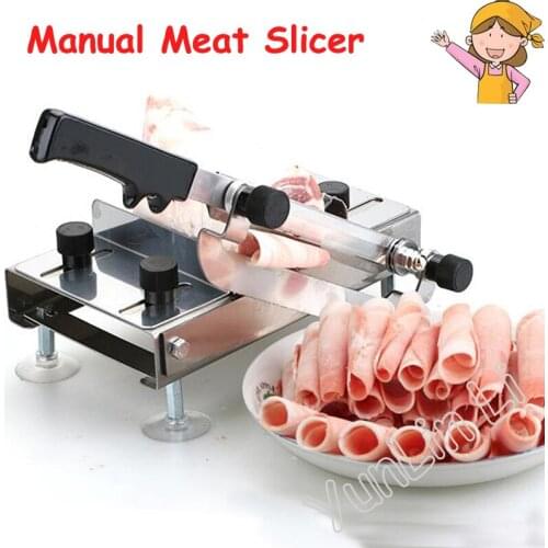 Household Manual Meat Slicer Beef Cutter Frozen Meat Cutting Machine Vegetable Medicine Mincer